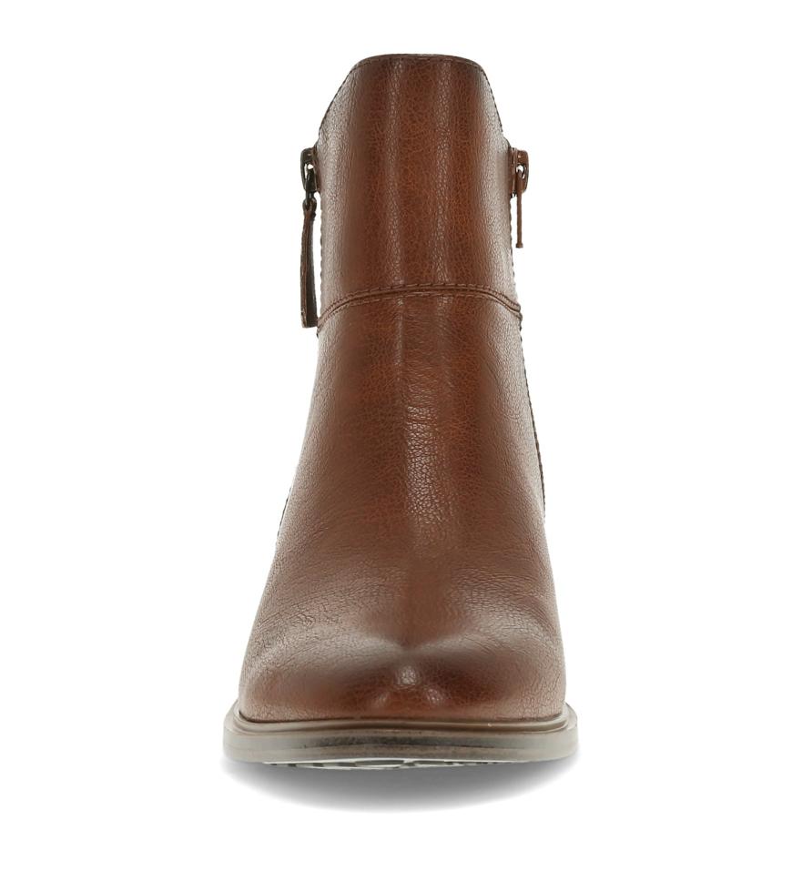 Baretraps Booties | Women Alona Block Heel Bootie Cognac