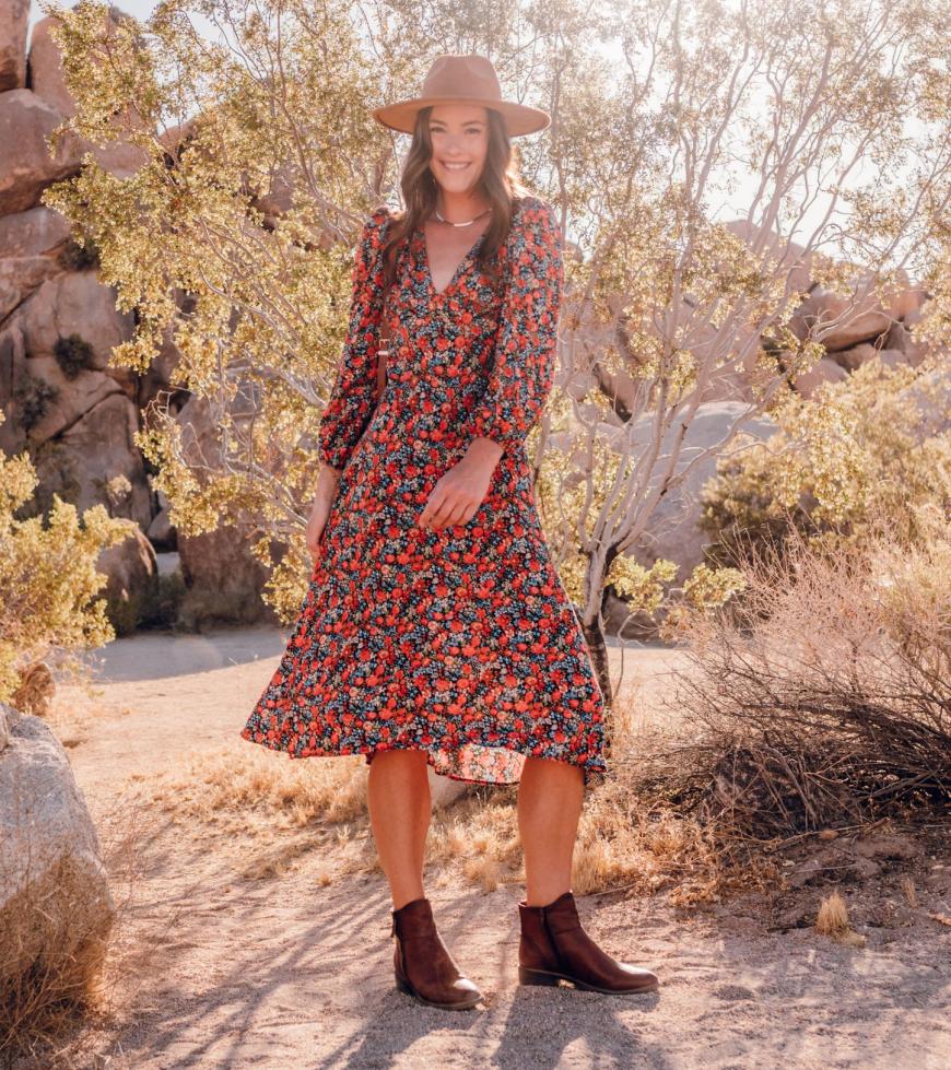 Baretraps Booties | Women Alona Block Heel Bootie Cognac