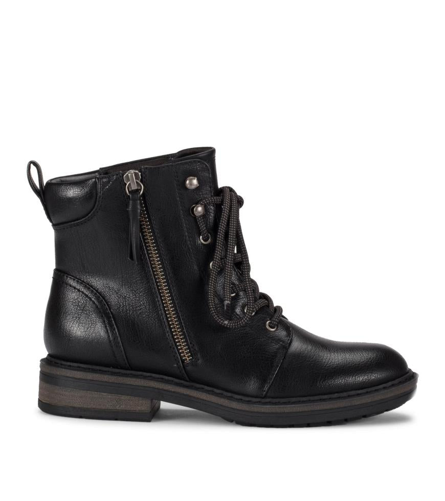 Baretraps Booties | Women Amysue Lace Up Bootie - Black | Baretraps Black