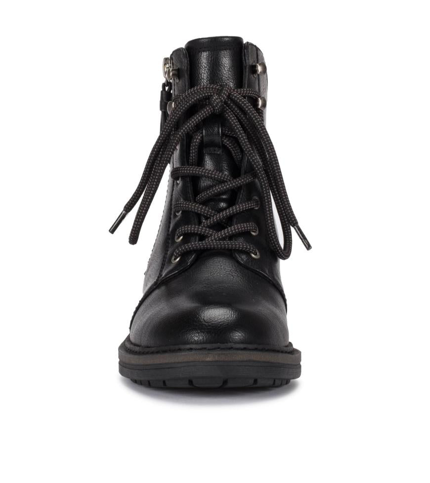 Baretraps Booties | Women Amysue Lace Up Bootie - Black | Baretraps Black