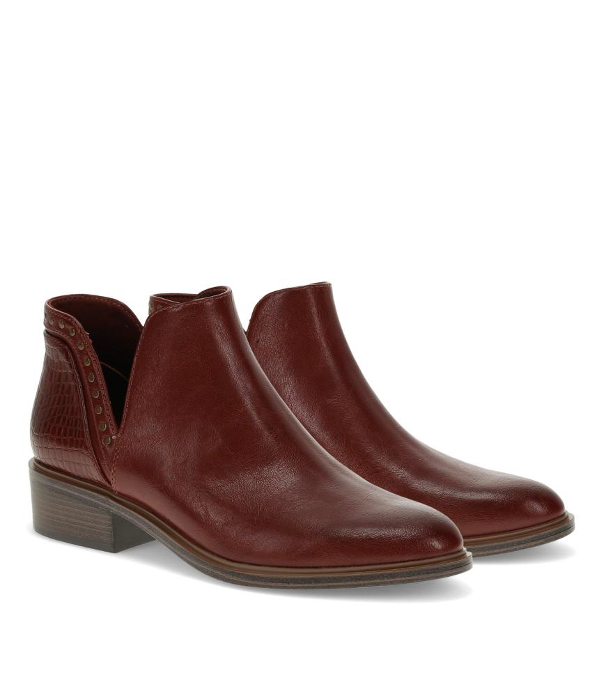Baretraps Booties | Women Avril Ankle Bootie Mahogany