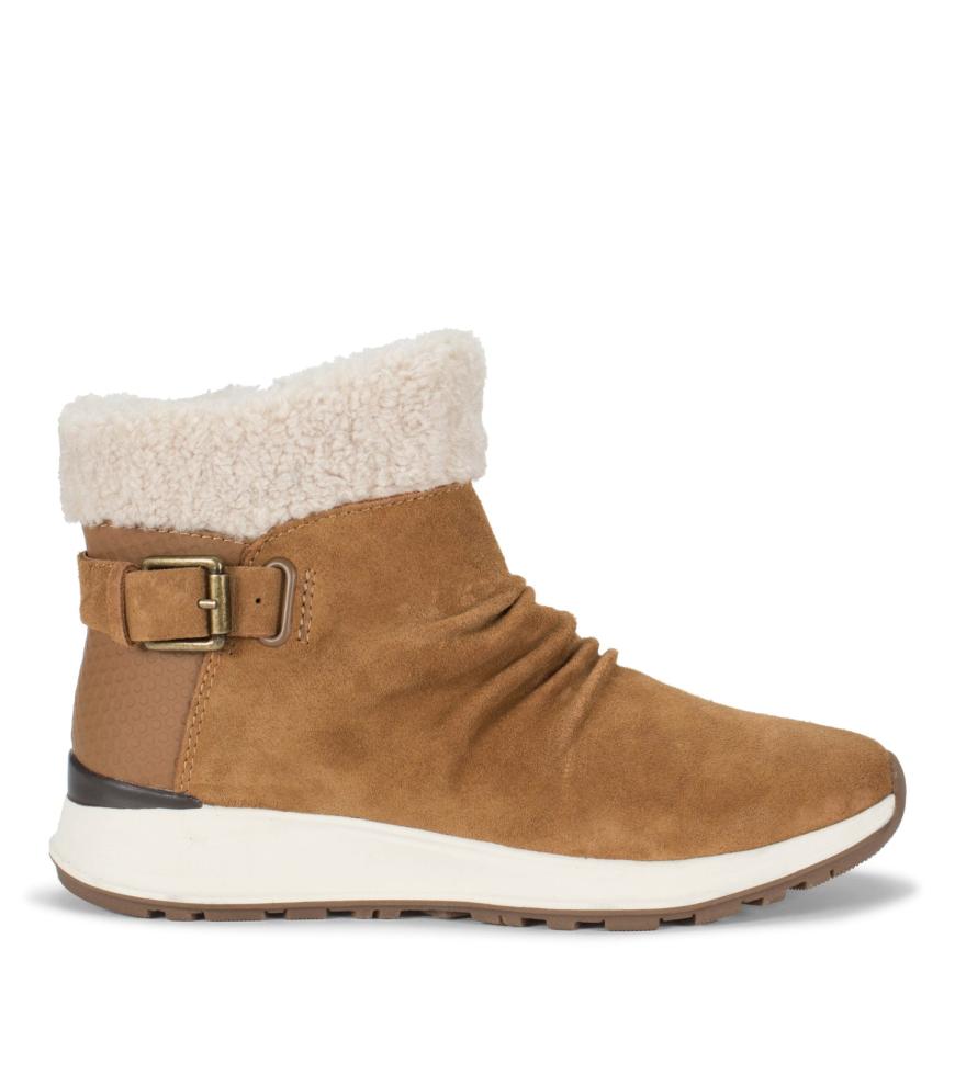 Baretraps Booties | Women Becki Cold Weather Bootie Cognac Multi Suede