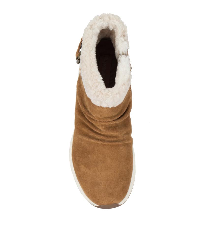 Baretraps Booties | Women Becki Cold Weather Bootie Cognac Multi Suede