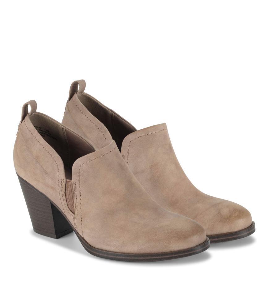 Baretraps Booties | Women Caroline Ankle Bootie Light Mushroom