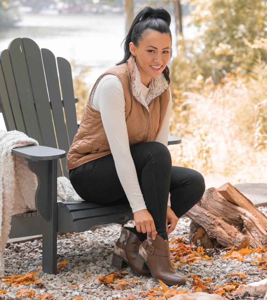 Baretraps Booties | Women Colorado Block Heel Bootie Dark Brown