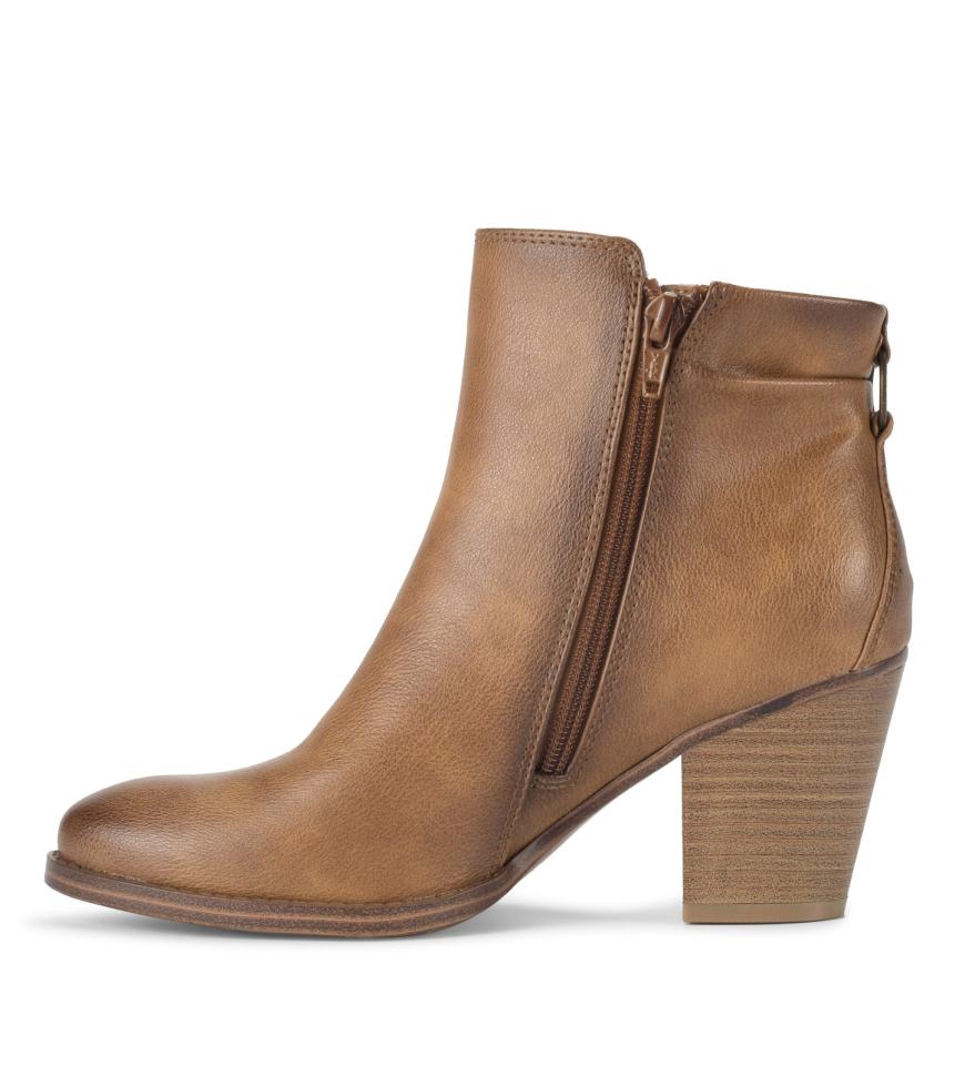 Baretraps Booties | Women Crystal Block Heel Bootie Auburn