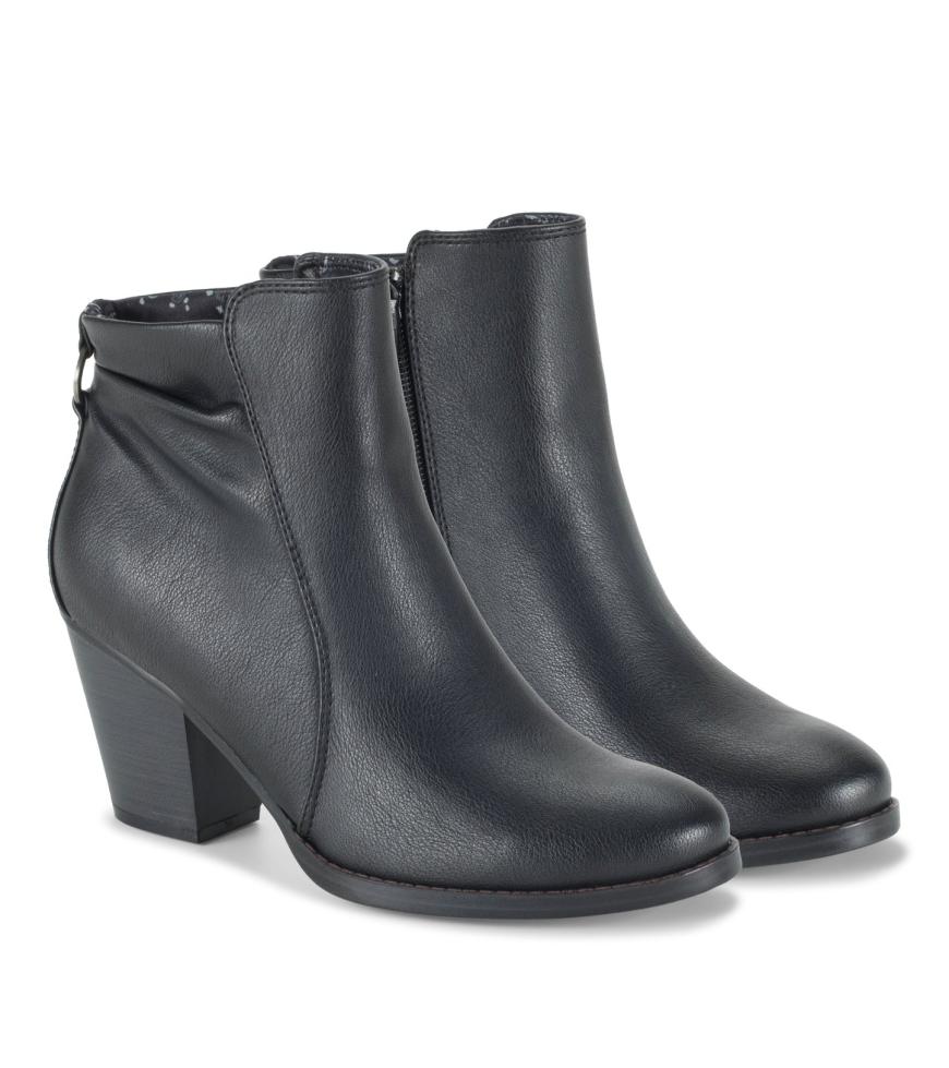 Baretraps Booties | Women Crystal Block Heel Bootie Black