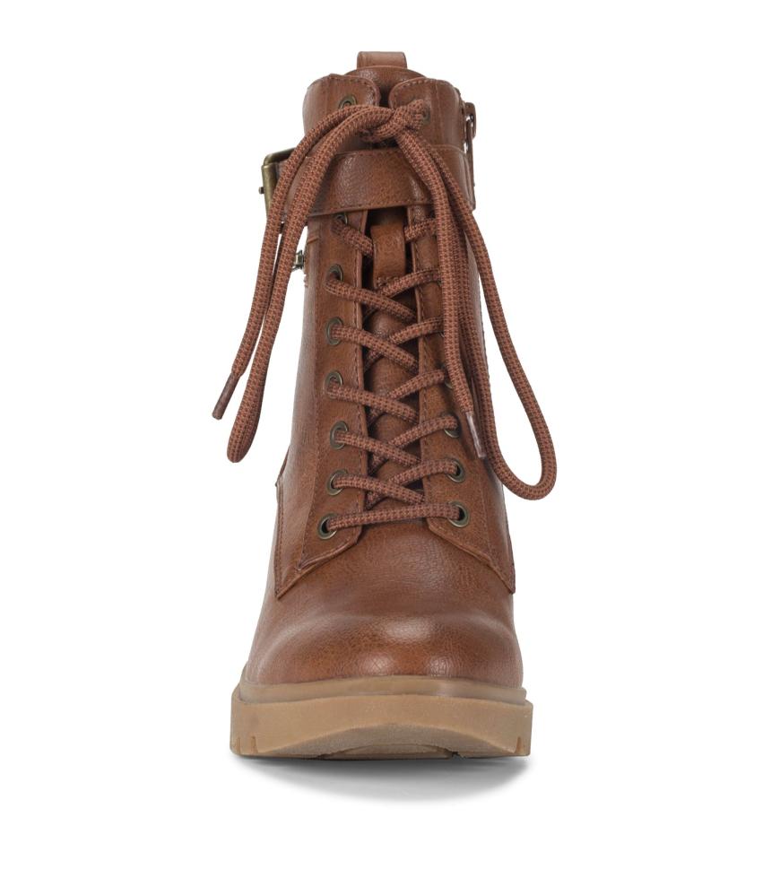 Baretraps Booties | Women Dani Lace Up Boot Cognac