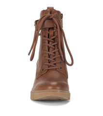 Baretraps Booties | Women Dani Lace Up Boot Cognac