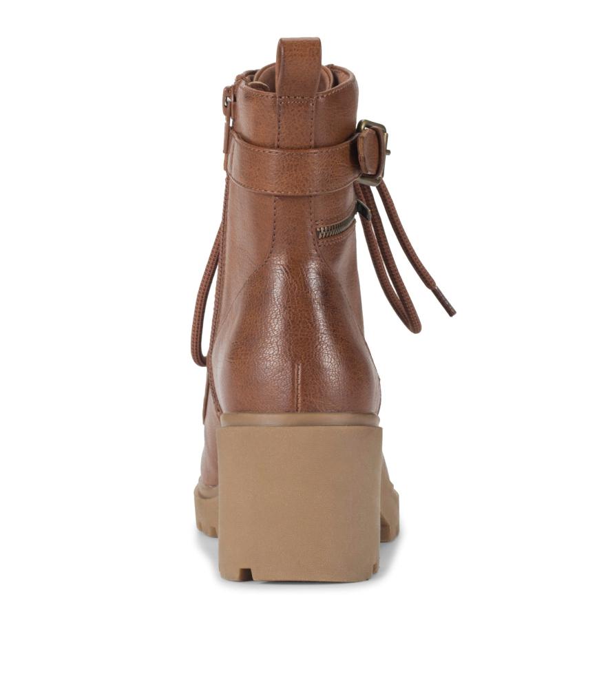 Baretraps Booties | Women Dani Lace Up Boot Cognac