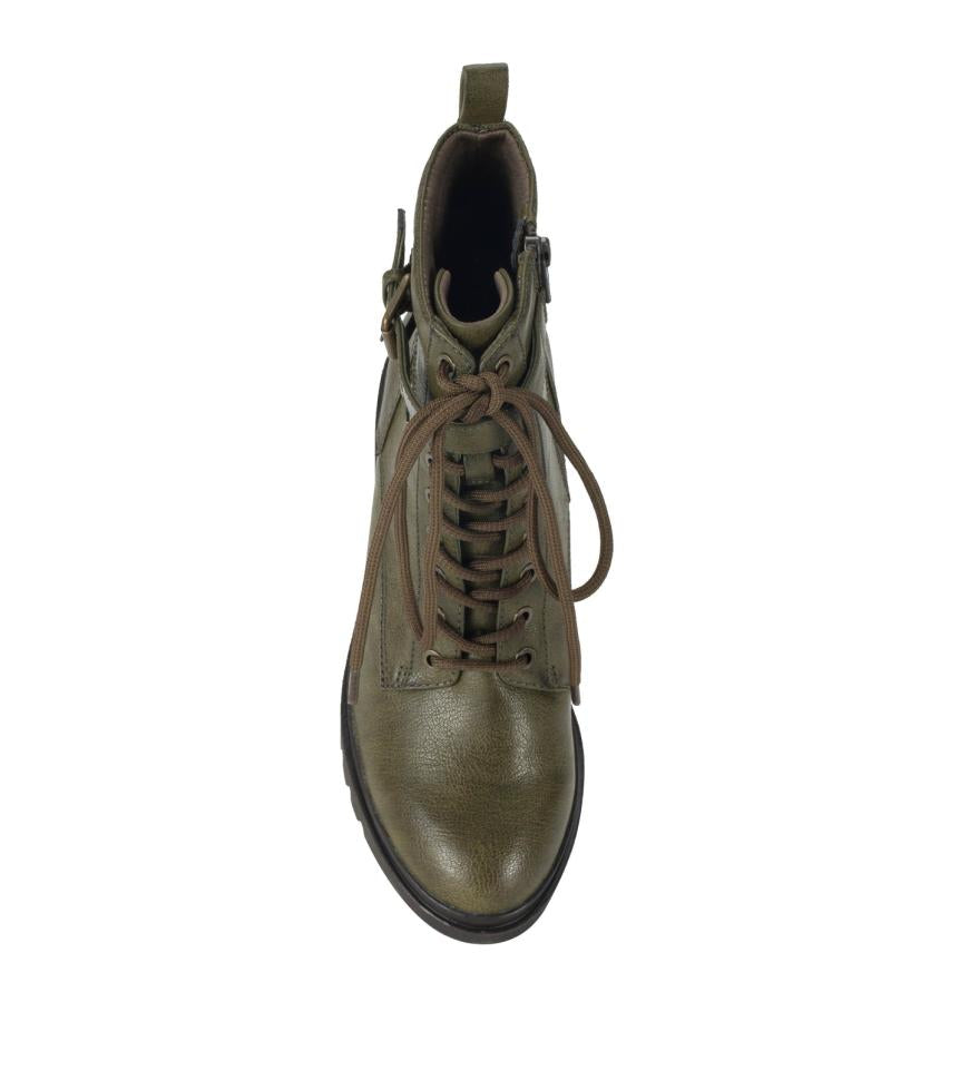 Baretraps Booties | Women Dani Lace Up Boot Dark Jade