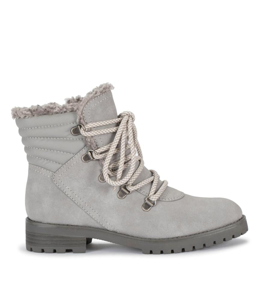 Baretraps Booties | Women Dennison Lace Up Boot Grey