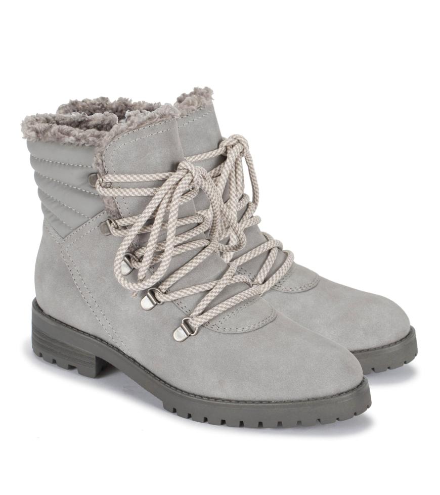 Baretraps Booties | Women Dennison Lace Up Boot Grey