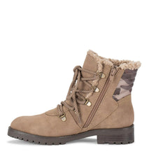 Baretraps Booties | Women Dennison Lace Up Boot Mushroom Camo