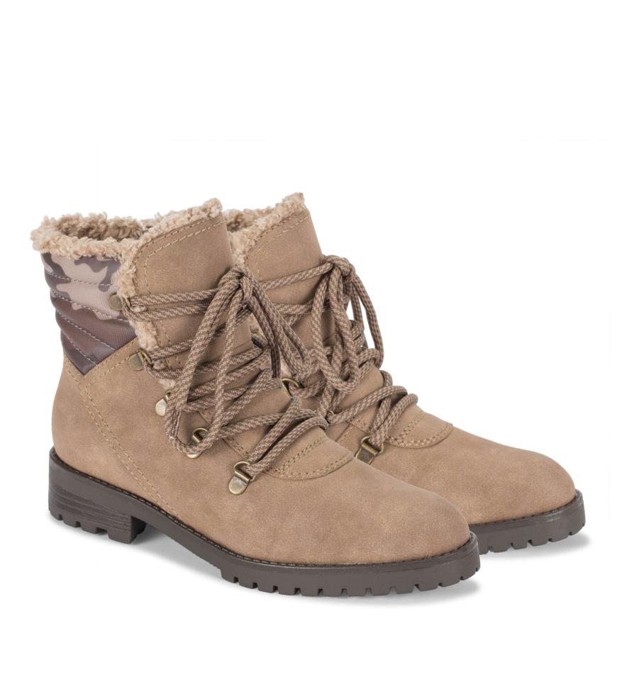 Baretraps Booties | Women Dennison Lace Up Boot Mushroom Camo