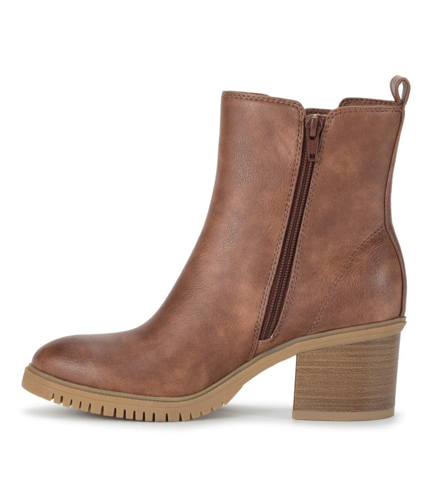 Baretraps Booties | Women Feeney Block Heel Boot Brush Brown