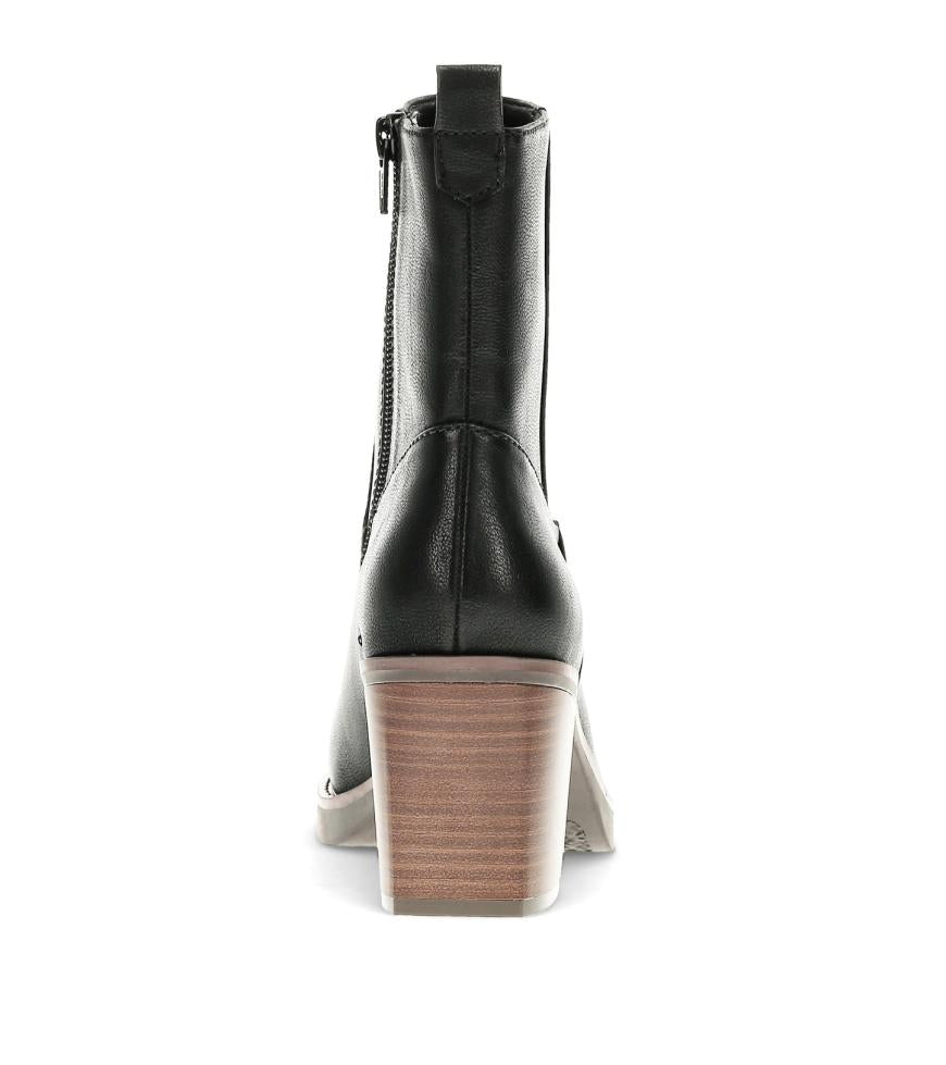 Baretraps Booties | Women Giana Heeled Midi Boot Black