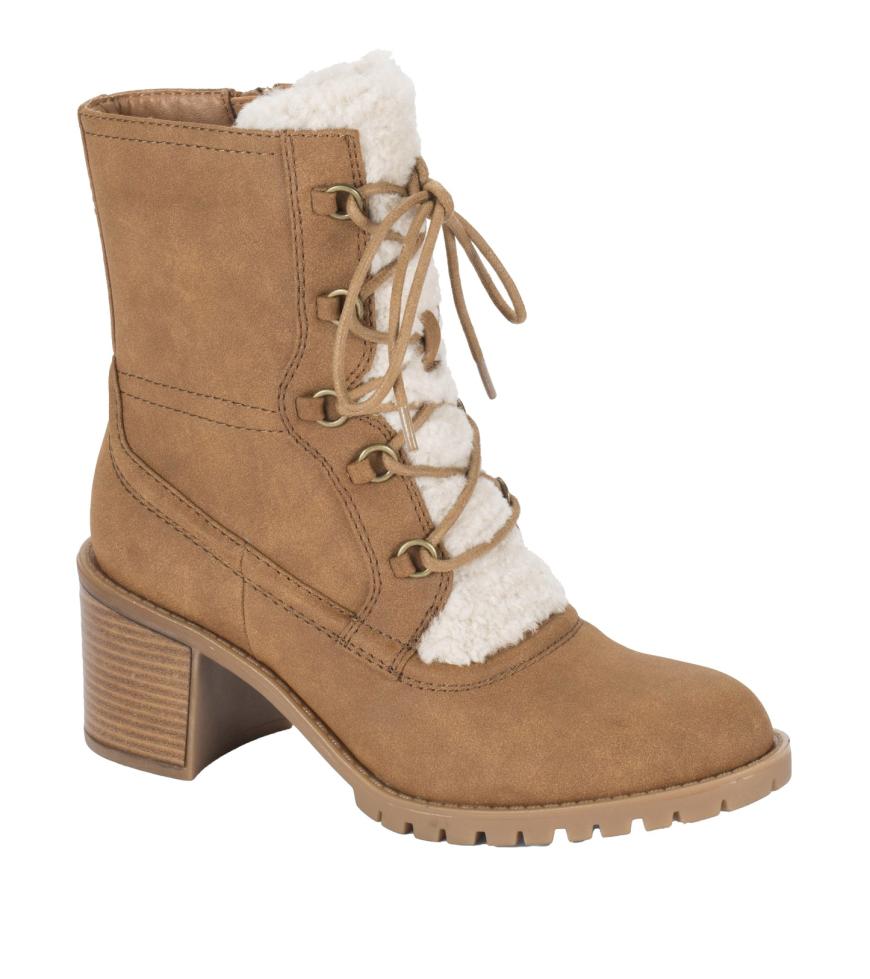 Baretraps Booties | Women Hadlee Lace Up Bootie Cognac