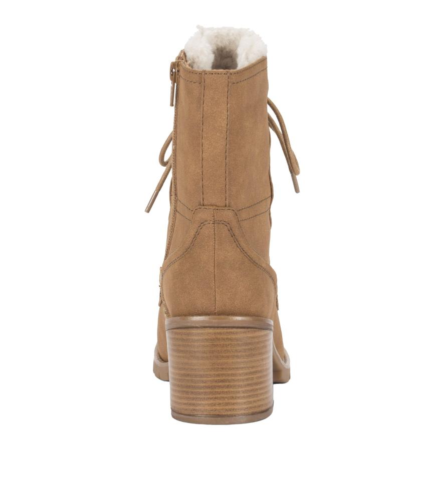 Baretraps Booties | Women Hadlee Lace Up Bootie Cognac