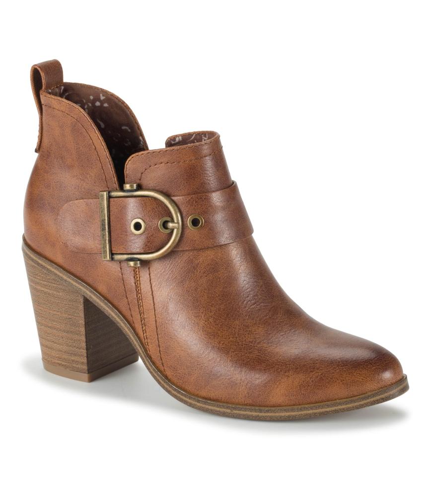 Baretraps Booties | Women Karina Block Heel Ankle Bootie Brown