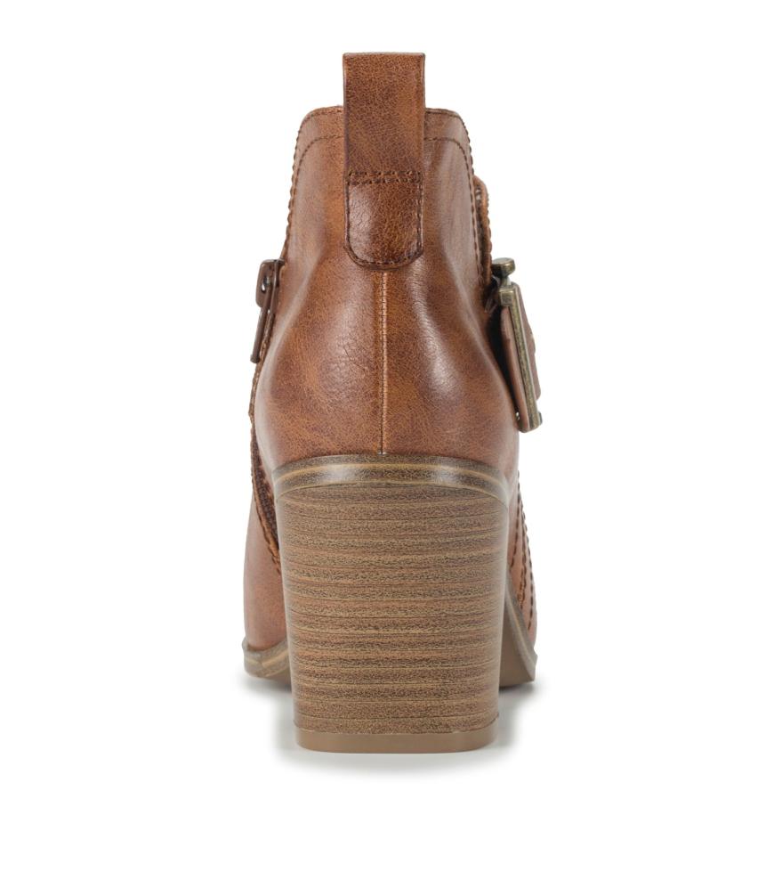 Baretraps Booties | Women Karina Block Heel Ankle Bootie Brown