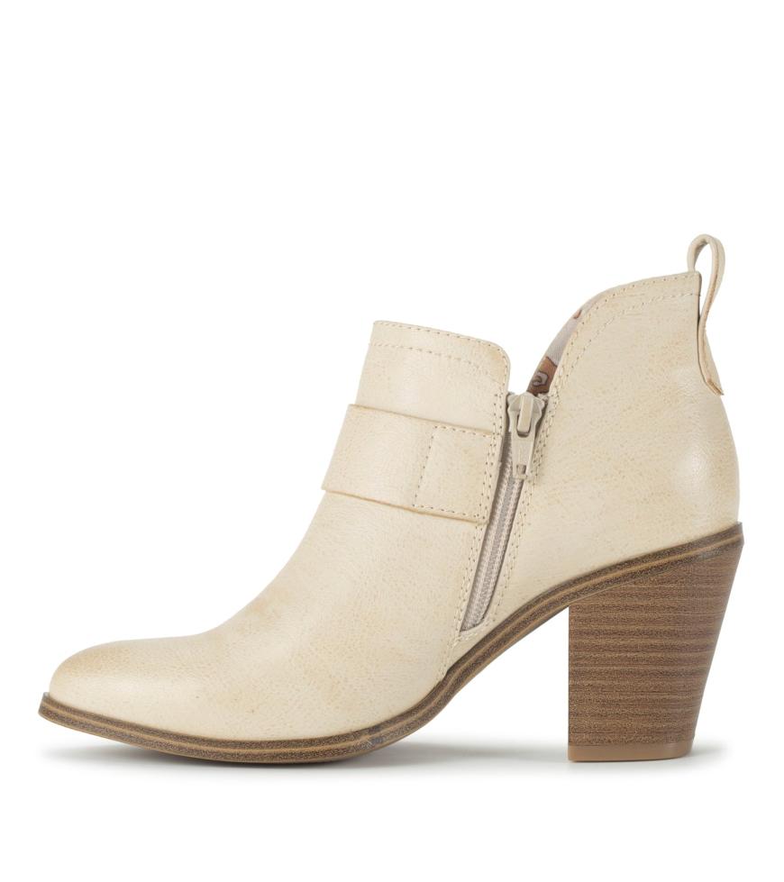 Baretraps Booties | Women Karina Block Heel Ankle Bootie Milkyway