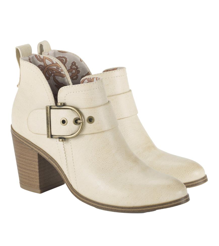 Baretraps Booties | Women Karina Block Heel Ankle Bootie Milkyway