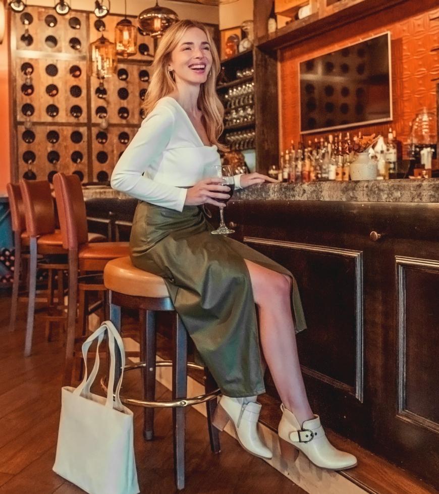 Baretraps Booties | Women Karina Block Heel Ankle Bootie Milkyway