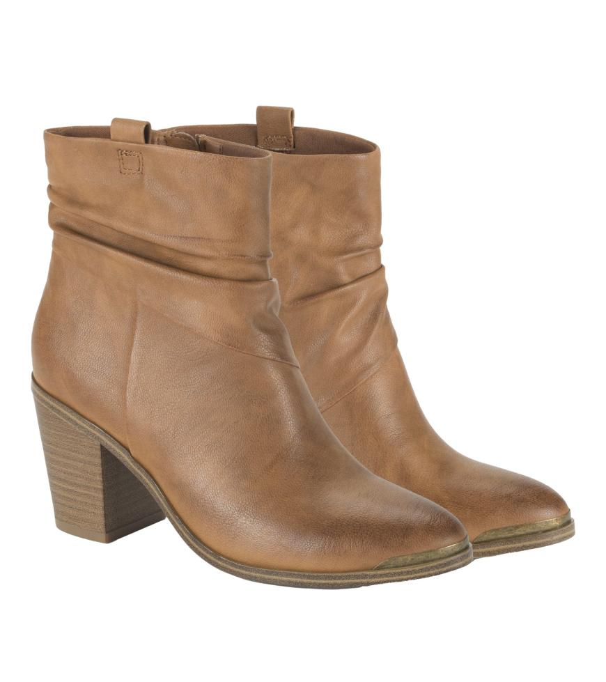 Baretraps Booties | Women Katherine Block Heel Bootie Cognac