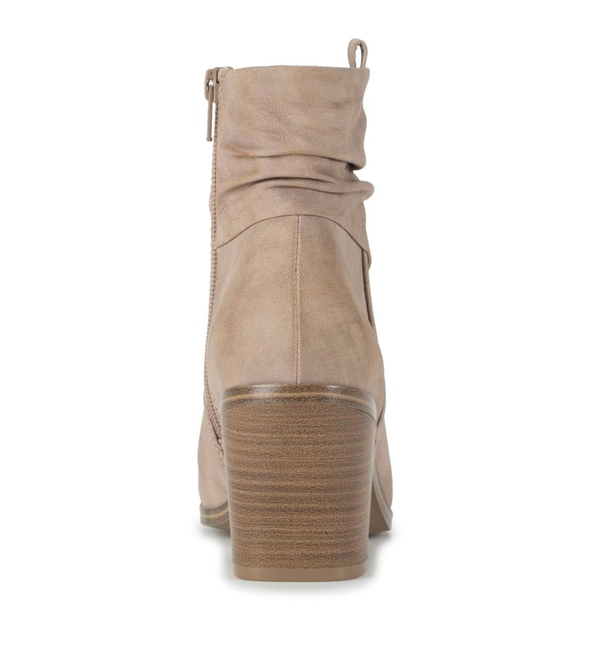 Baretraps Booties | Women Katherine Block Heel Bootie Light Mushroom