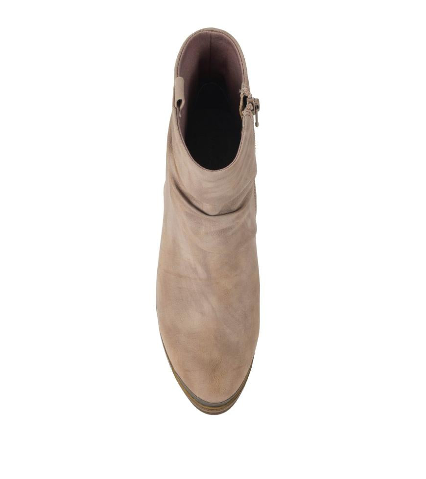 Baretraps Booties | Women Katherine Block Heel Bootie Light Mushroom