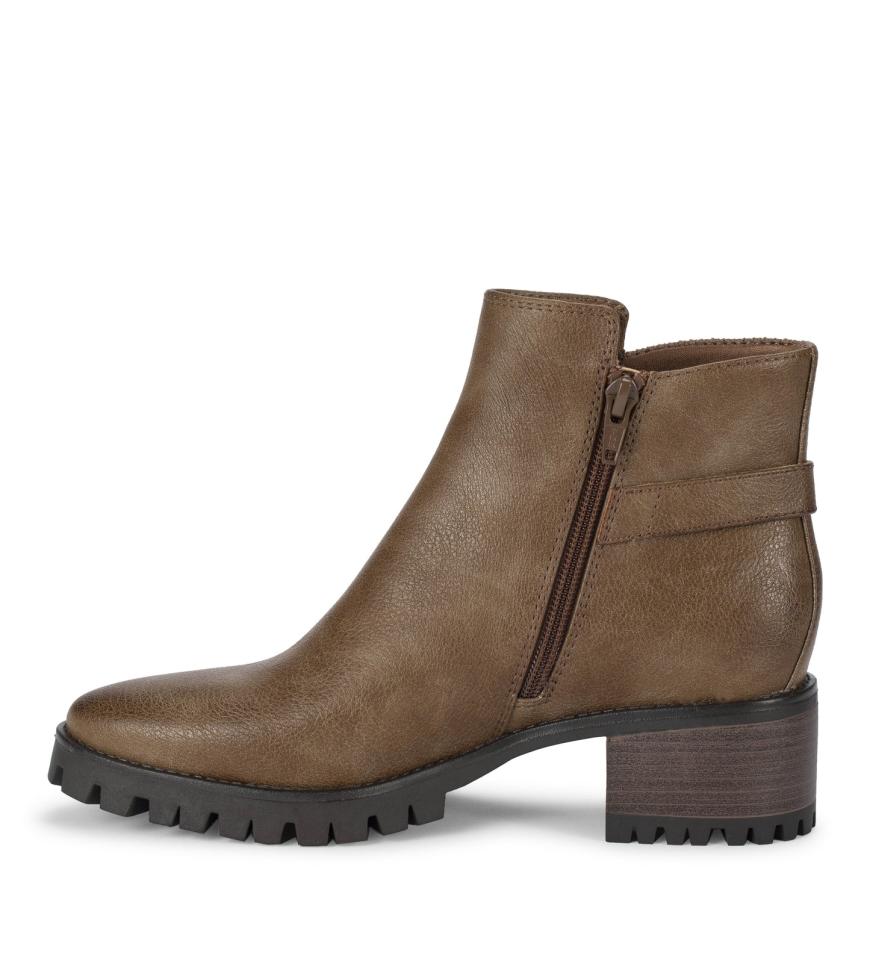Baretraps Booties | Women Kemper Lug Sole Bootie Dark Taupe
