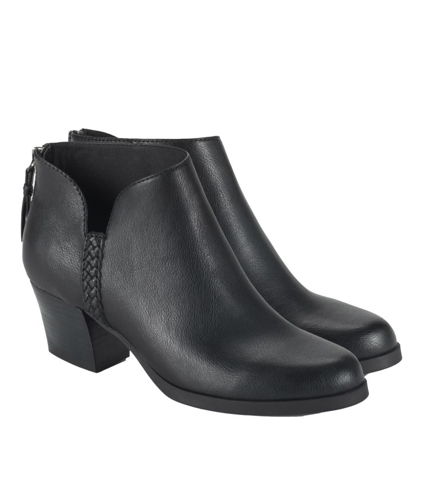 Baretraps Booties | Women Lauryn Block Heel Ankle Bootie Black