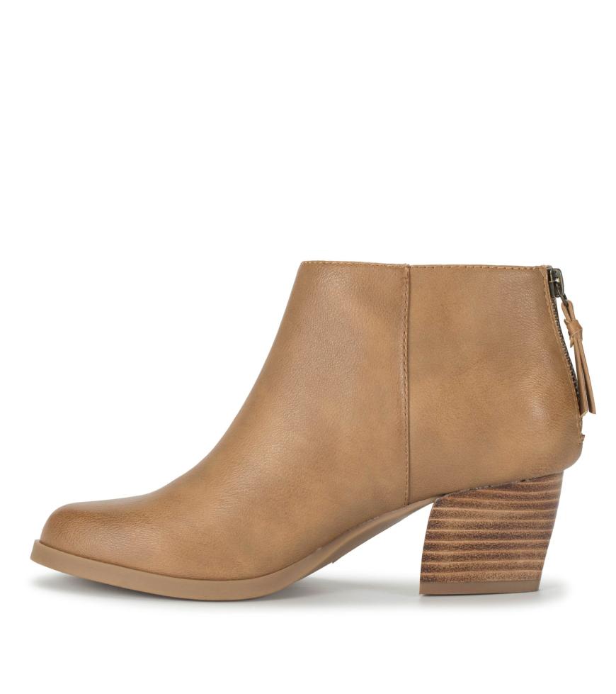 Baretraps Booties | Women Lauryn Block Heel Ankle Bootie Salted Caramel