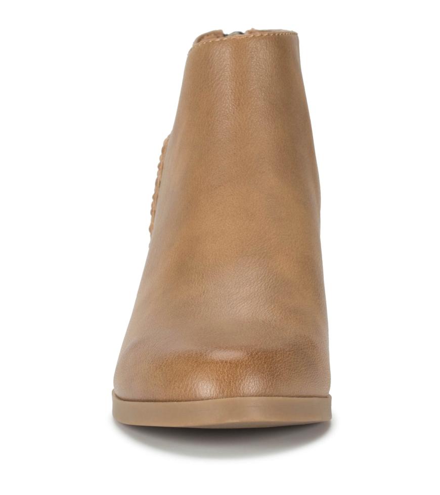 Baretraps Booties | Women Lauryn Block Heel Ankle Bootie Salted Caramel