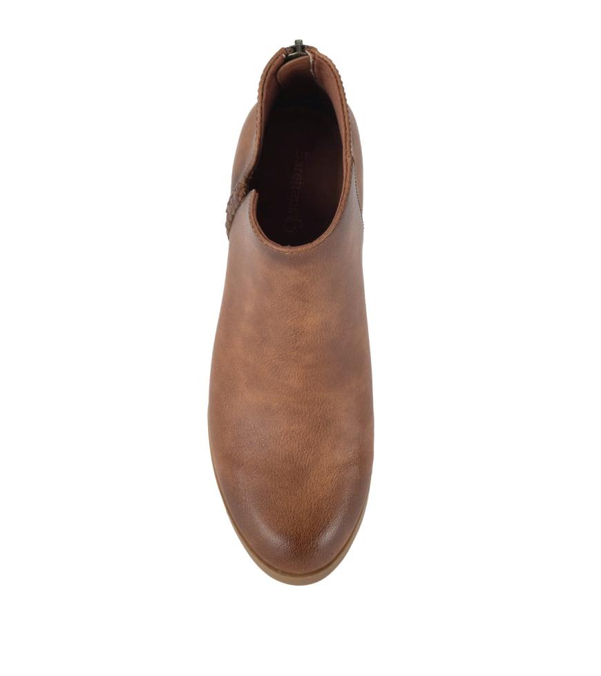 Baretraps Booties | Women Lauryn Block Heel Ankle Bootie Walnut
