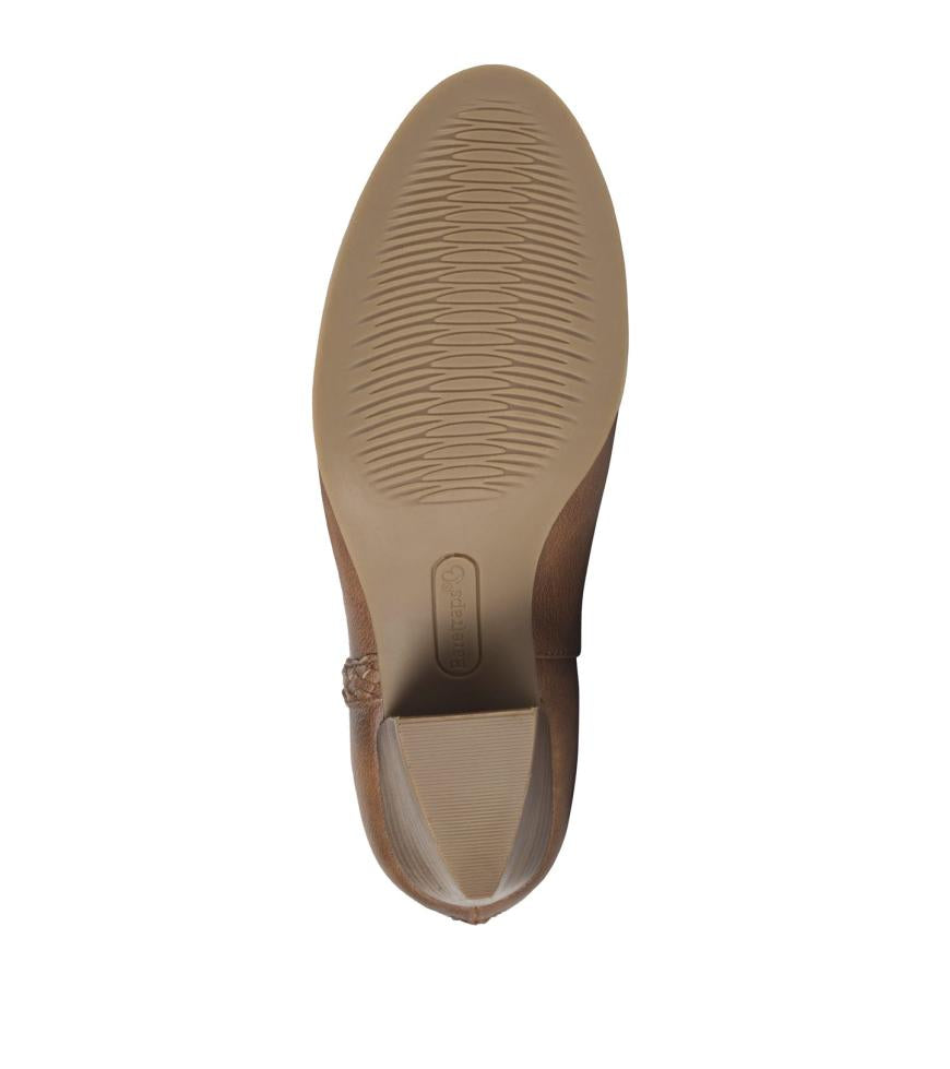 Baretraps Booties | Women Lauryn Block Heel Ankle Bootie Walnut