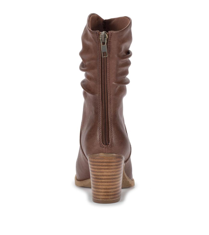 Baretraps Booties | Women Leslie Block Heel Slouch Boot Brush Brown