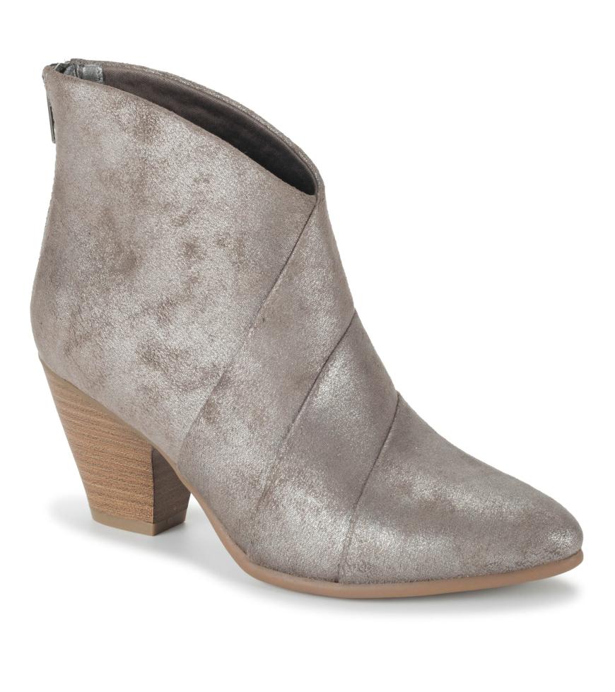 Baretraps Booties | Women Liberty Block Heel Bootie Gunmetal
