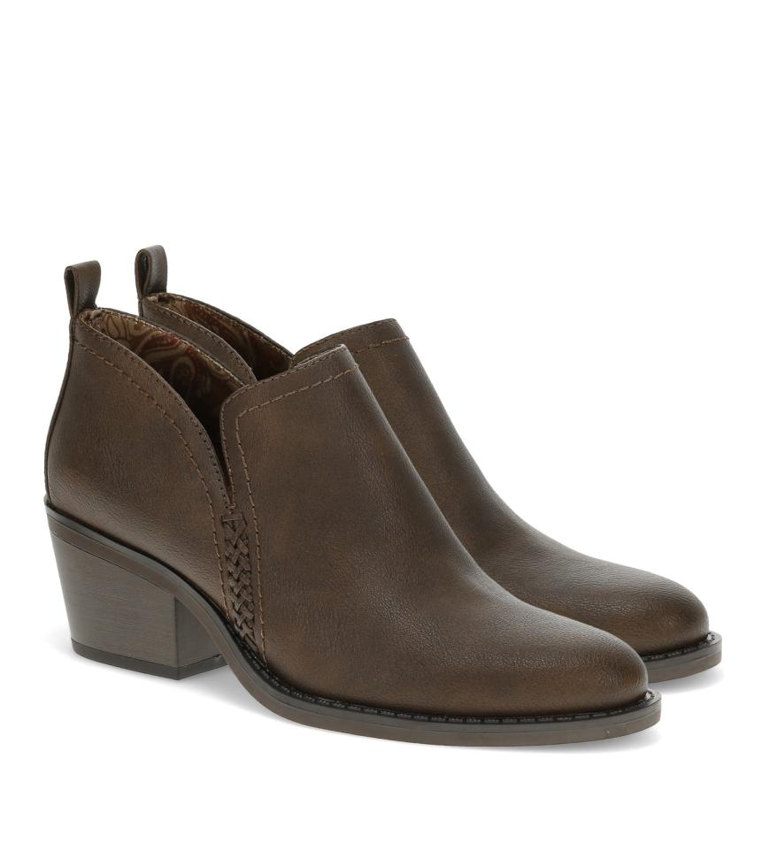 Baretraps Booties | Women Lidian Ankle Bootie Dark Brown