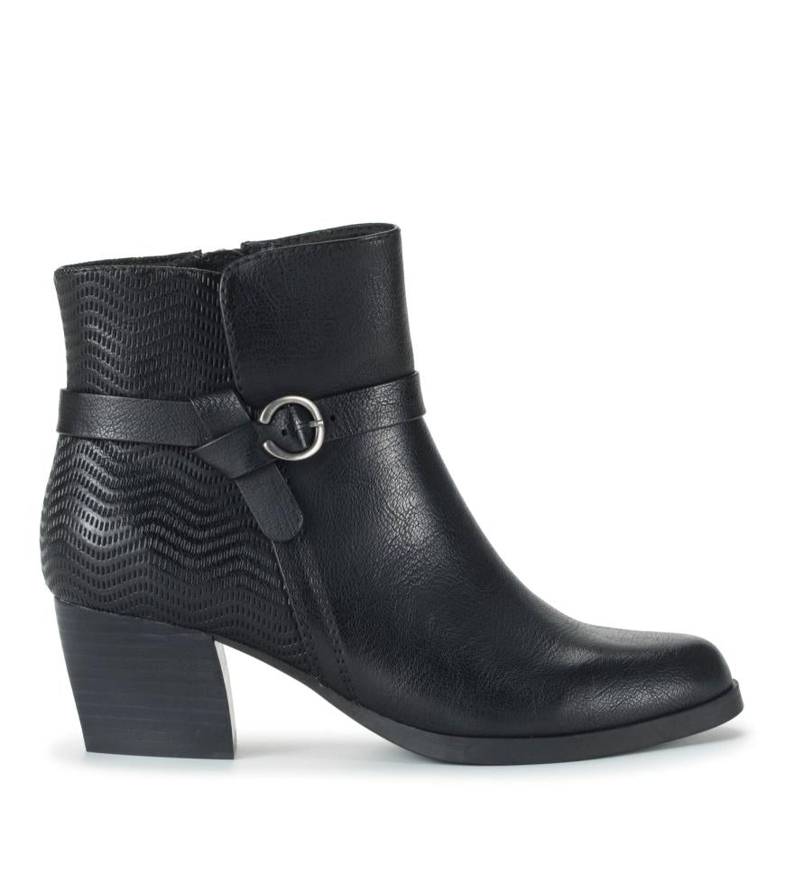 Baretraps Booties | Women Linda Block Heel Bootie Black