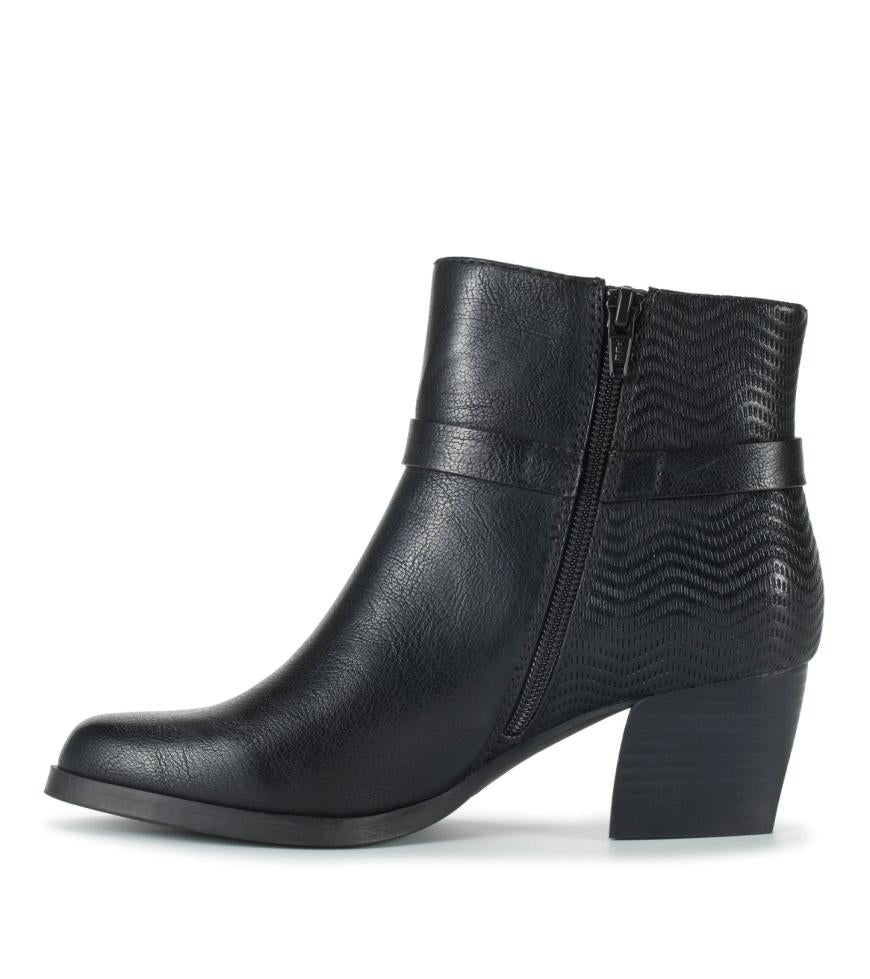 Baretraps Booties | Women Linda Block Heel Bootie Black