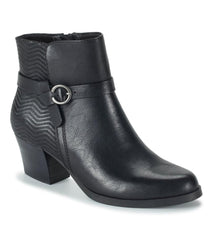 Baretraps Booties | Women Linda Block Heel Bootie Black
