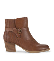Baretraps Booties | Women Linda Block Heel Bootie Cognac