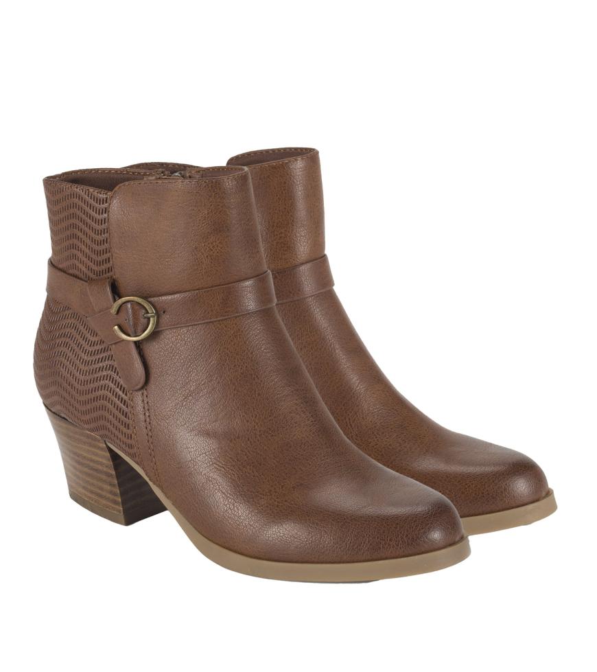 Baretraps Booties | Women Linda Block Heel Bootie Cognac