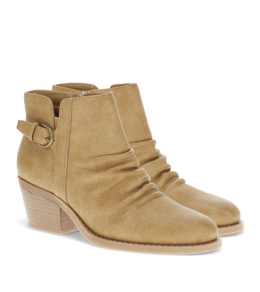 Baretraps Booties | Women Linnea Block Heel Bootie Auburn