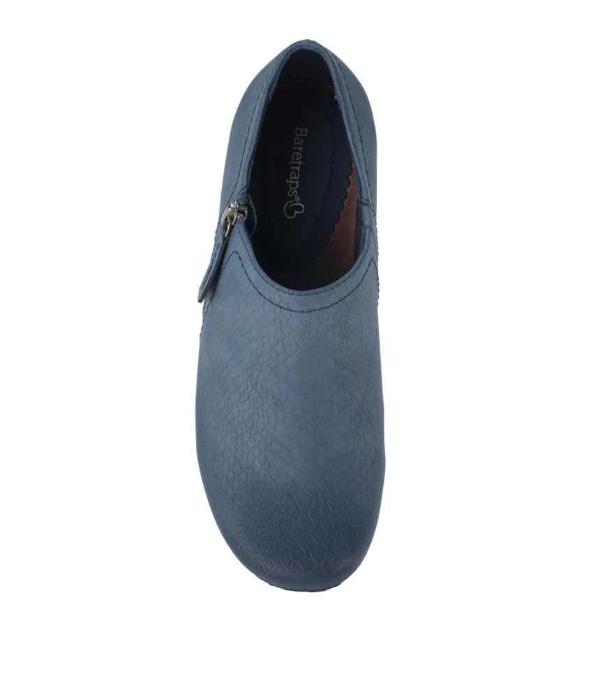 Baretraps Booties | Women Louise Wedge Ankle Bootie - Midnight | Baretraps Midnight