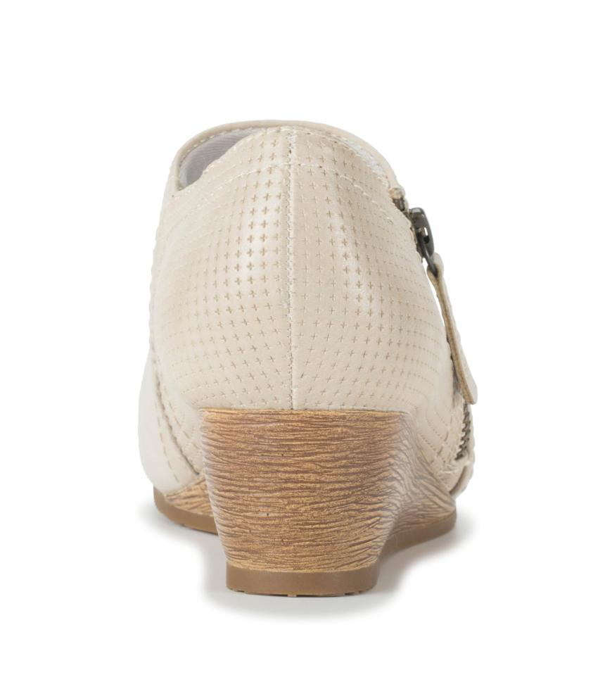 Baretraps Booties | Women Louise Wedge Ankle Bootie Milkyway