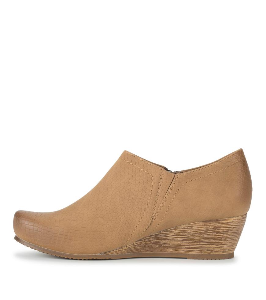 Baretraps Booties | Women Louise Wedge Ankle Bootie Sandstone