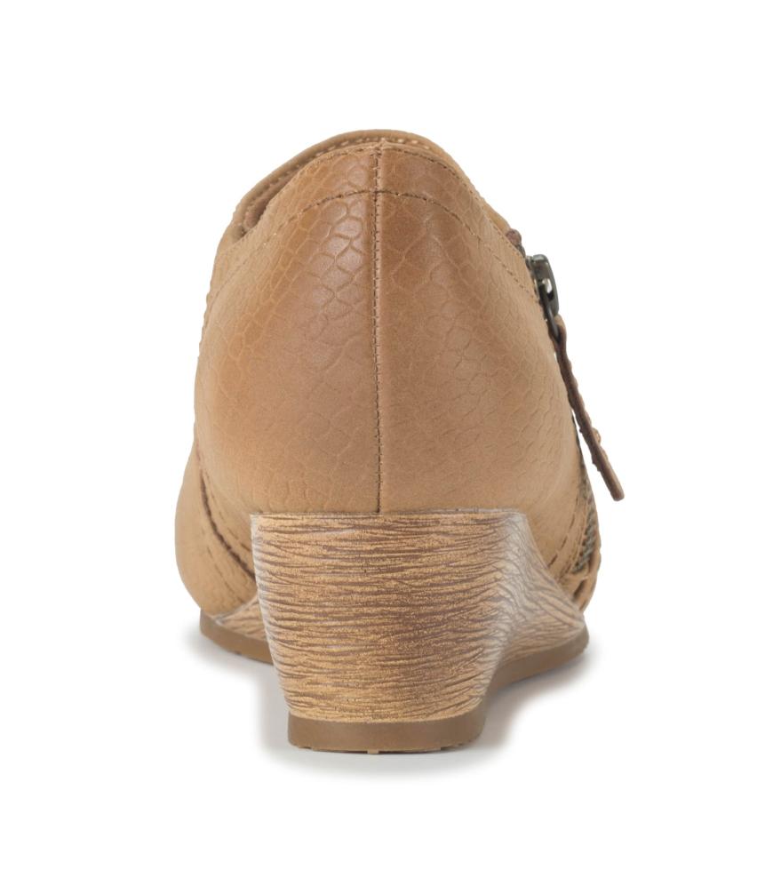 Baretraps Booties | Women Louise Wedge Ankle Bootie Sandstone